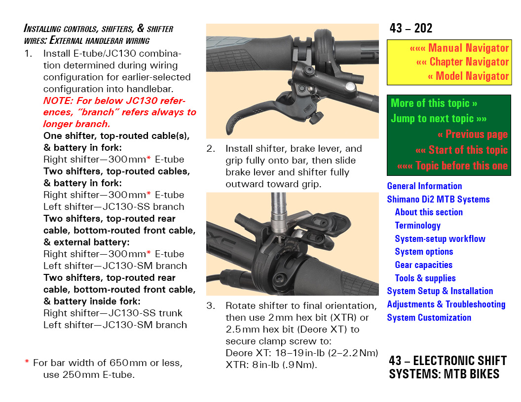 barnett bicycle manual